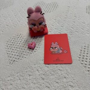 CRYBABY Crying For Love Cat w/ Cat Bed Figure
